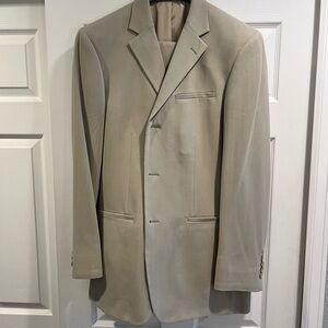 Joseph & Feiss Silk Beige Suit